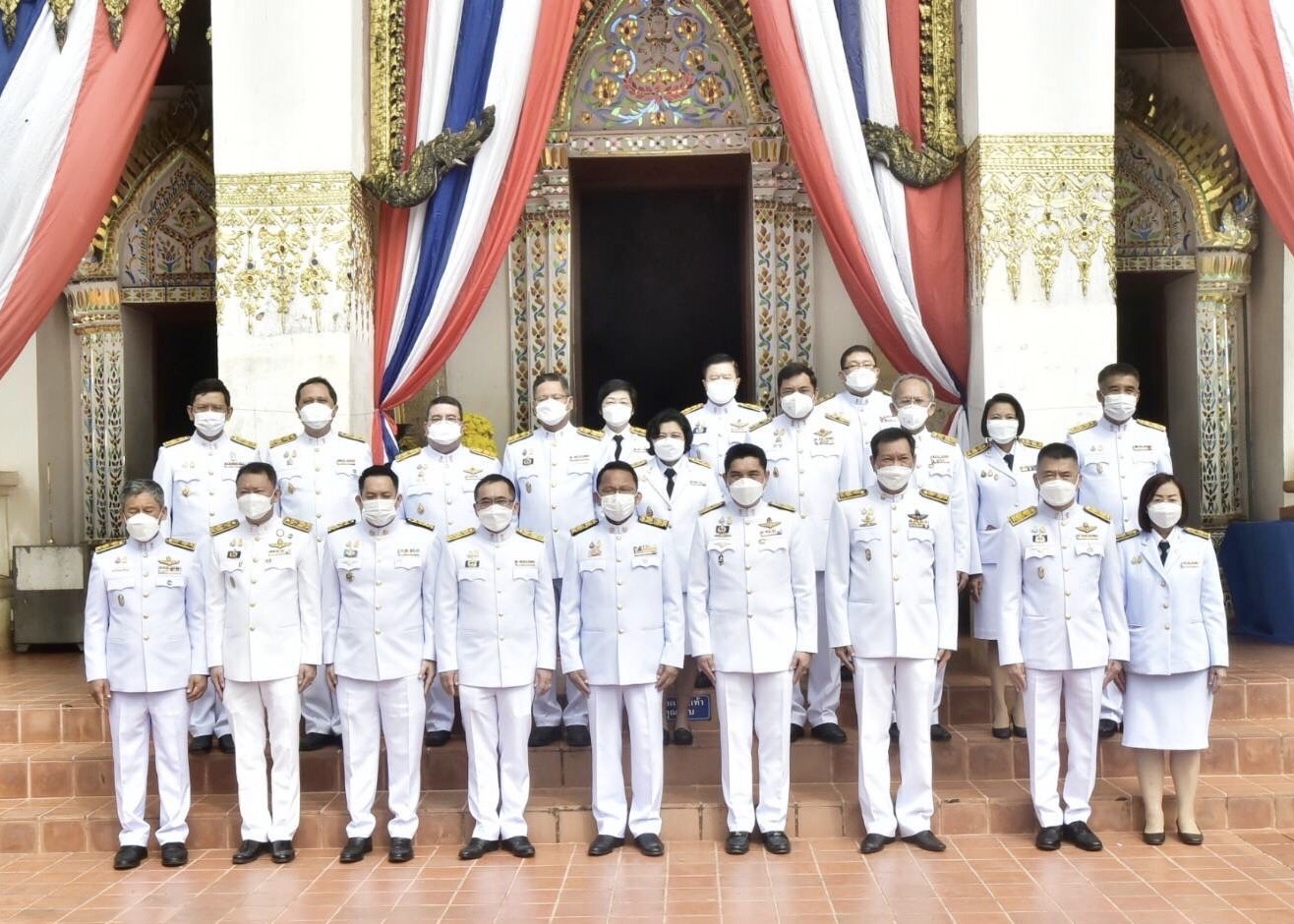 กรมบังคับคดี เข้าร่วมพิธีถวายผ้าพระกฐินพระราชทานของกระทรวงยุติธรรม ประจำปี พ.ศ. 2564